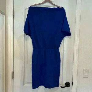 NEW Amanda Uprichard Blue Midi Dress Sz M